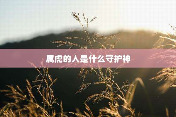 属虎的人是什么守护神