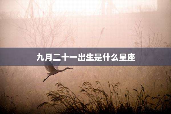 九月二十一出生是什么星座
