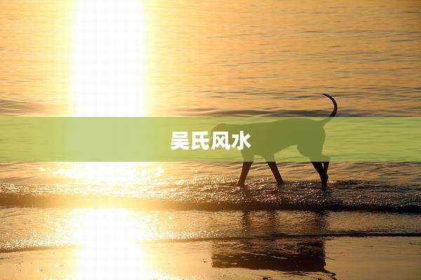 吴氏风水
