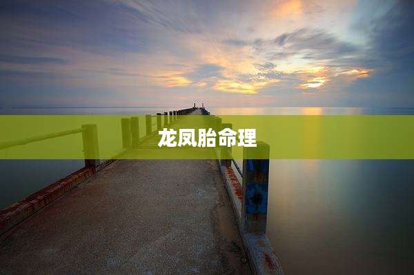 龙凤胎命理
