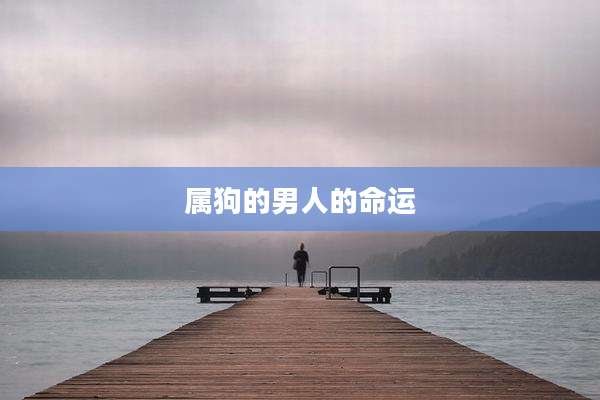 属狗的男人的命运