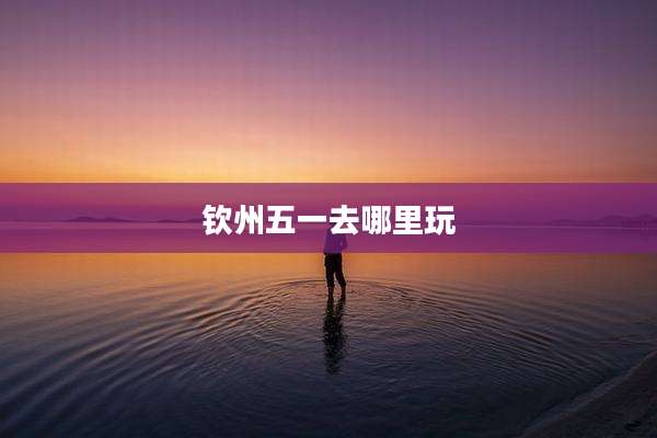 钦州五一去哪里玩