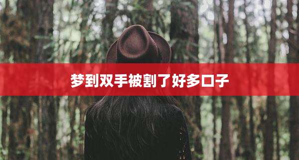 梦到双手被割了好多口子