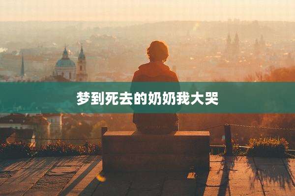 梦到死去的奶奶我大哭
