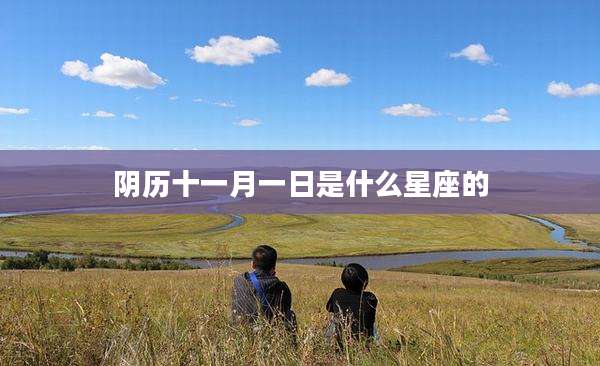 阴历十一月一日是什么星座的