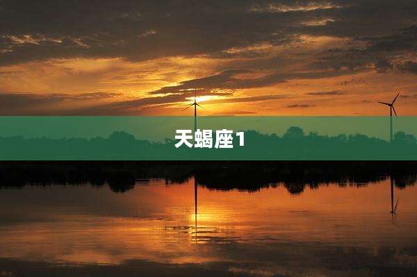 天蝎座1