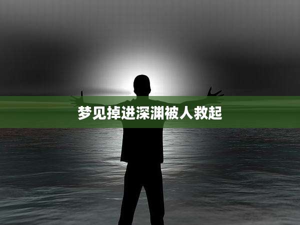梦见掉进深渊被人救起