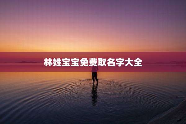 林姓宝宝免费取名字大全