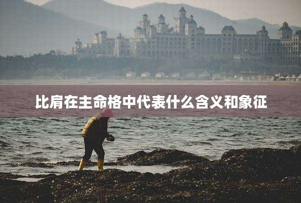 比肩在主命格中代表什么含义和象征