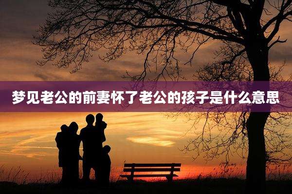 梦见老公的前妻怀了老公的孩子是什么意思