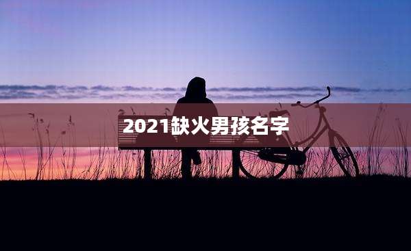 2021缺火男孩名字