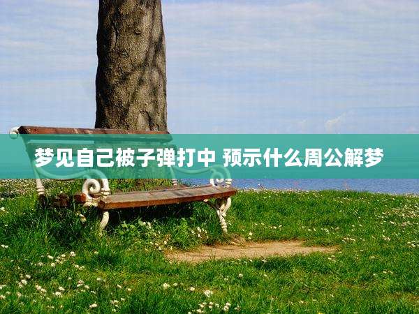 梦见自己被子弹打中 预示什么周公解梦