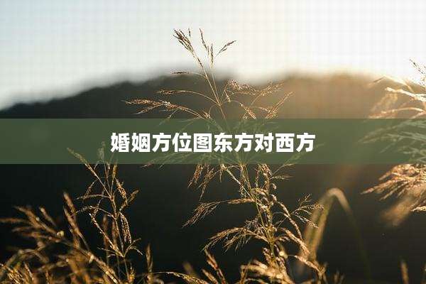 婚姻方位图东方对西方