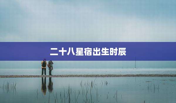 二十八星宿出生时辰
