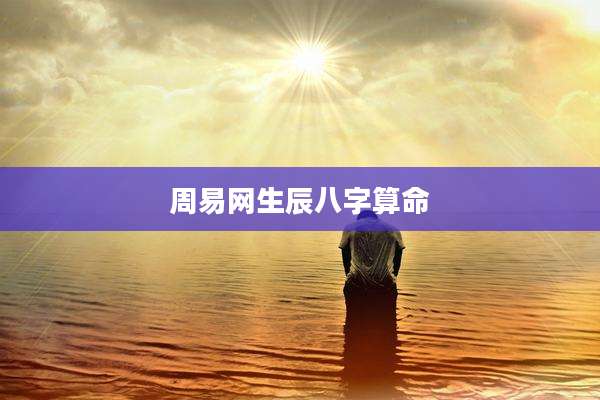 周易网生辰八字算命