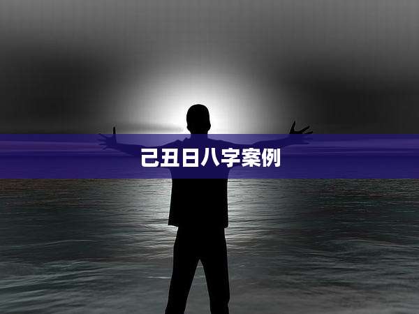 己丑日八字案例