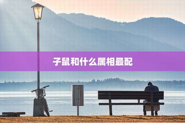 子鼠和什么属相最配