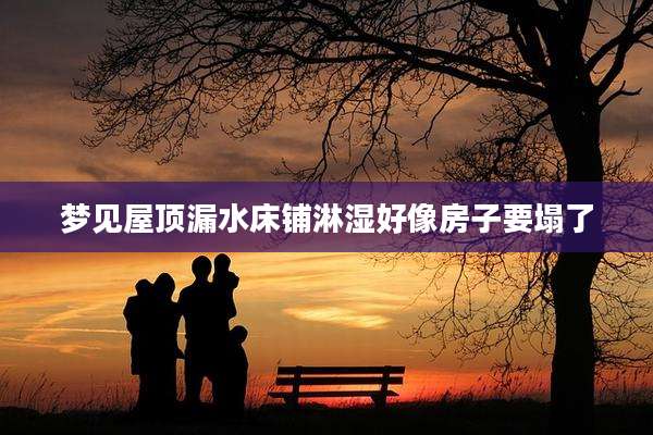 梦见屋顶漏水床铺淋湿好像房子要塌了