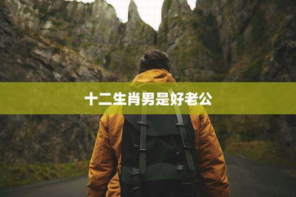 十二生肖男是好老公