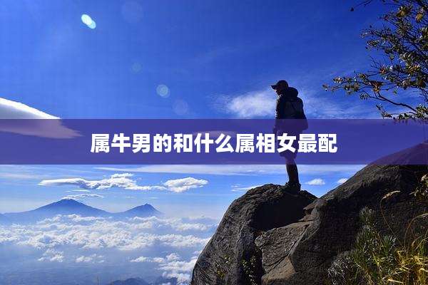 属牛男的和什么属相女最配