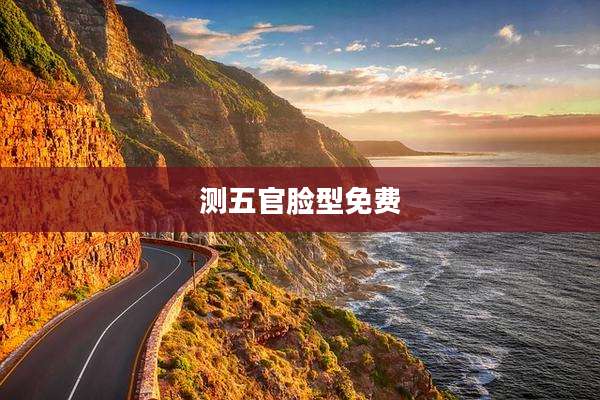 测五官脸型免费