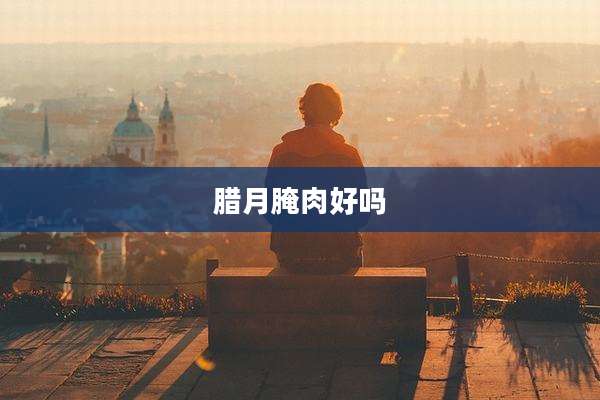 腊月腌肉好吗