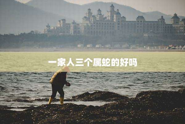 一家人三个属蛇的好吗