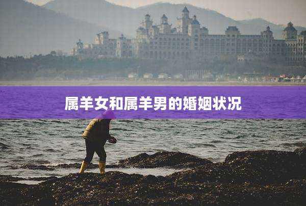 属羊女和属羊男的婚姻状况
