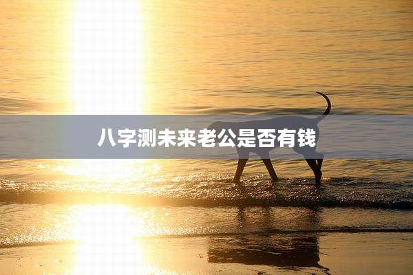 八字测未来老公是否有钱