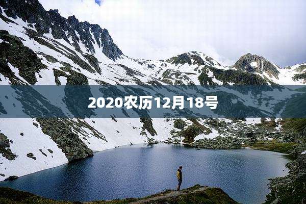 2020农历12月18号