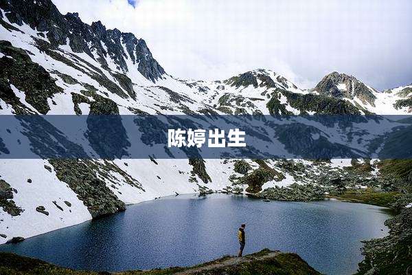 陈婷出生