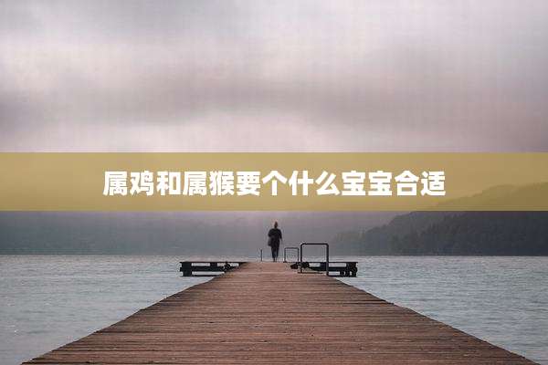 属鸡和属猴要个什么宝宝合适