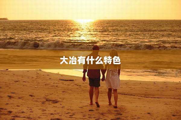大冶有什么特色