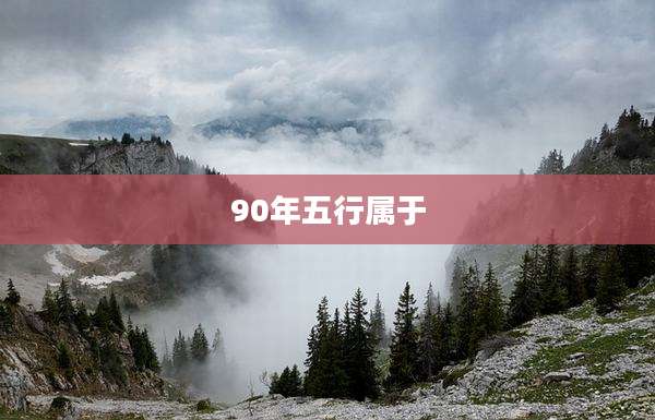 90年五行属于