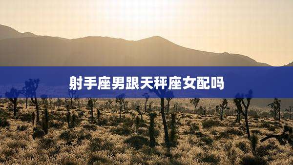 射手座男跟天秤座女配吗