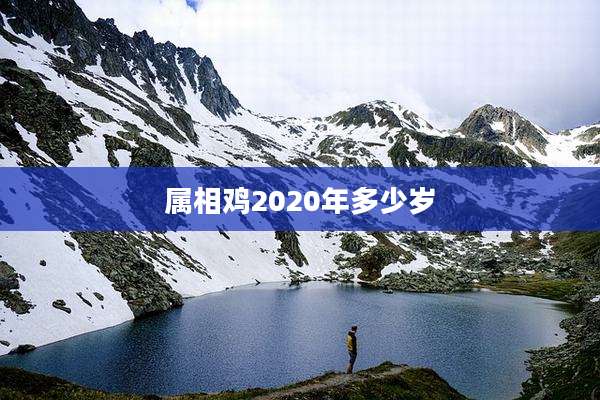 属相鸡2020年多少岁