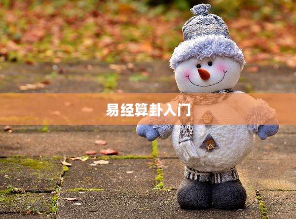易经算卦入门