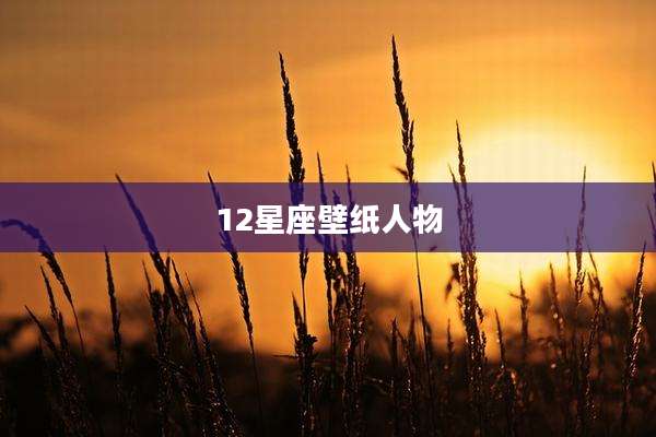 12星座壁纸人物