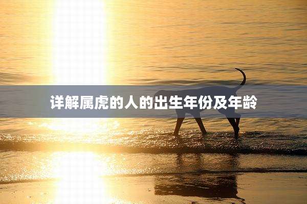 详解属虎的人的出生年份及年龄