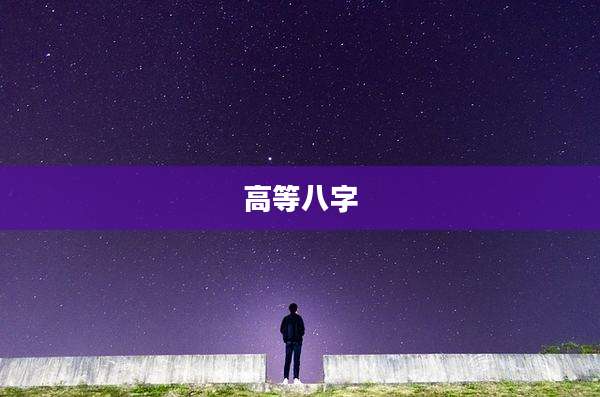 高等八字