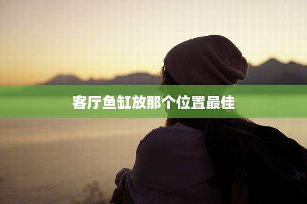 客厅鱼缸放那个位置最佳