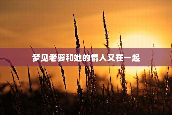 梦见老婆和她的情人又在一起