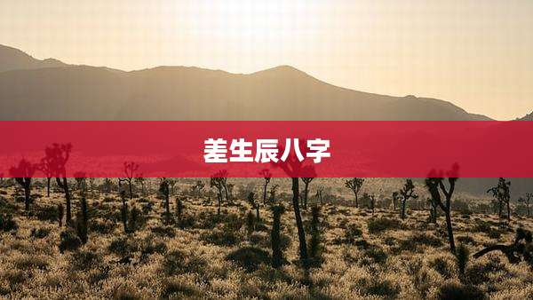 差生辰八字