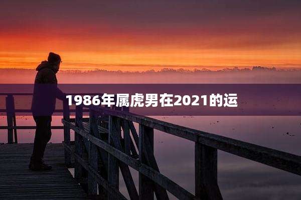 1986年属虎男在2021的运