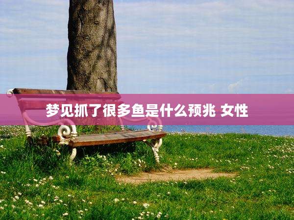 梦见抓了很多鱼是什么预兆 女性