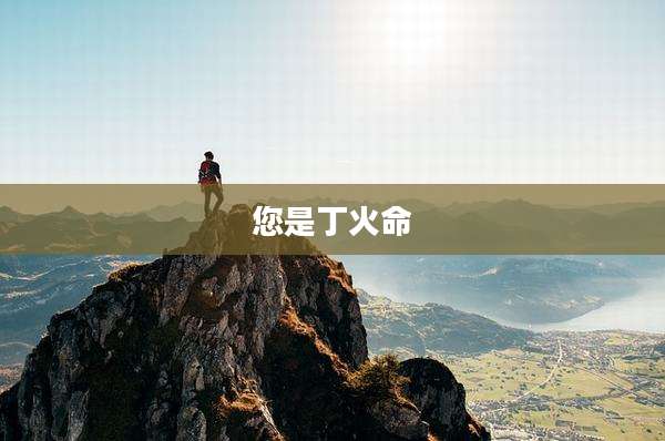 您是丁火命