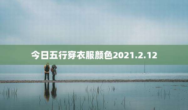 今日五行穿衣服颜色2021.2.12