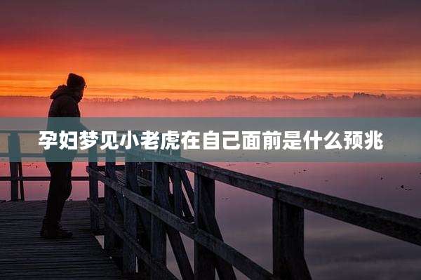 孕妇梦见小老虎在自己面前是什么预兆
