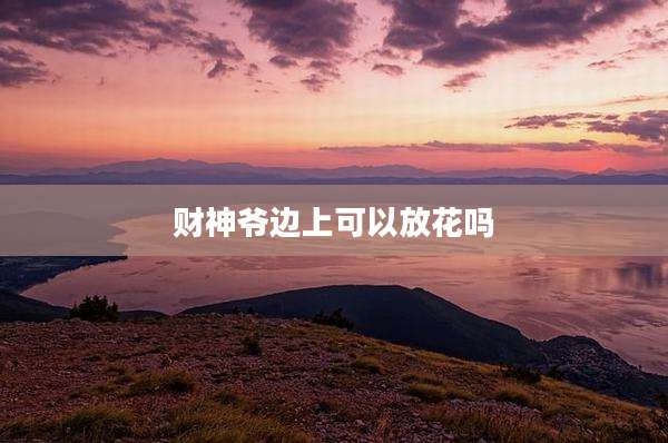 财神爷边上可以放花吗