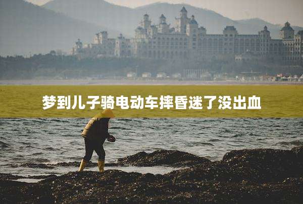 梦到儿子骑电动车摔昏迷了没出血